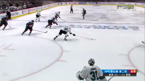[NHL]季後賽：聖何塞鯊魚0-3科羅拉多雪崩 比賽集錦