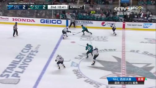 [NHL]季後賽：聖路易斯藍調VS聖何塞鯊魚 第二節