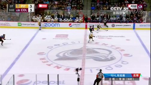 [NHL]常規賽：企鵝VS雪崩 加時賽