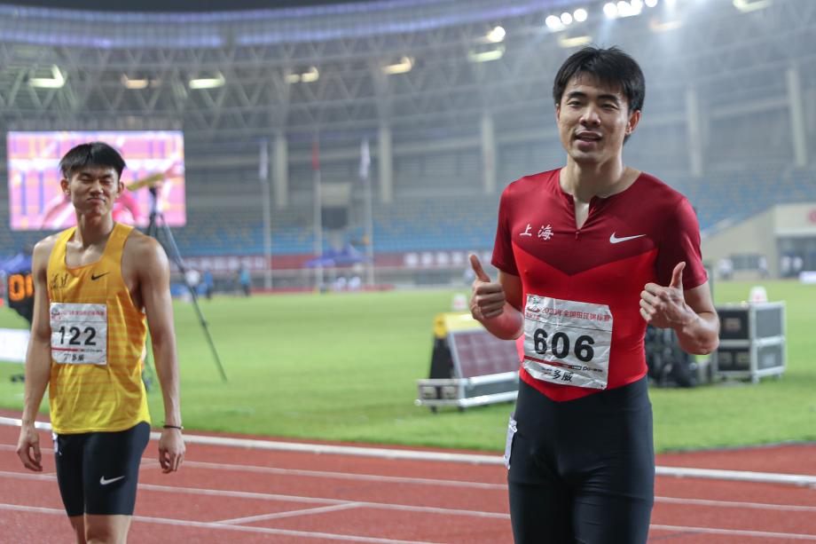 [圖]全國田徑錦標賽110米欄：謝文駿奪冠