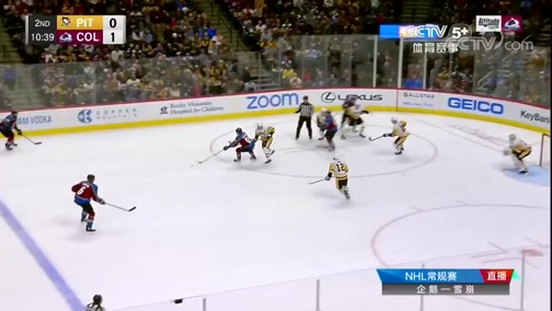 [NHL]常規賽：企鵝VS雪崩 第二節