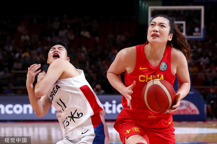 [圖]女籃世界盃-中國女籃大勝韓國63分 韓旭斬獲兩雙