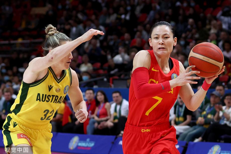 [圖]罰球準絕殺！中國女籃勝澳大利亞晉級世界盃決賽
