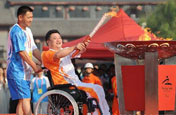 Relais de la flamme paralympique à Luoyang