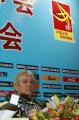 2006年10月21日，中國國奧隊新主帥、塞爾維亞人杜伊科維奇在新聞發佈會上。當日，中國足協召開新聞發佈會，正式宣佈杜伊科維奇成為中國國奧隊的主教練，任期到2008年奧運會後結束。 新華社記者郭勇攝