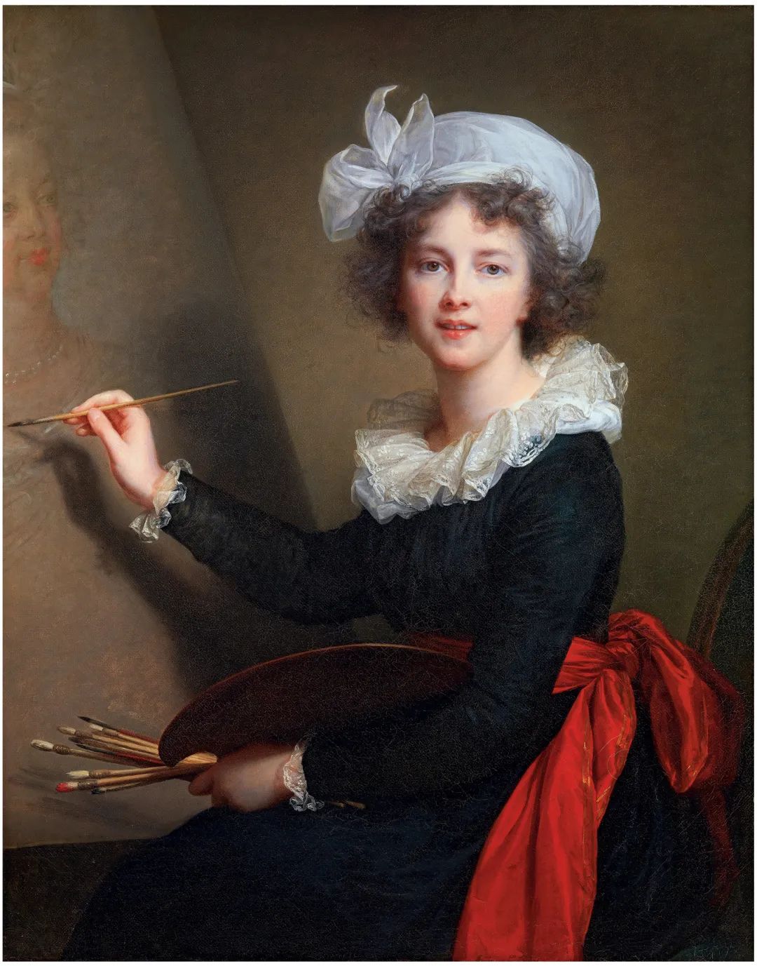 瑪麗-路易絲-伊麗莎白·維熱-勒布倫  （1755—1842，巴黎） 布面油畫，100×80厘米